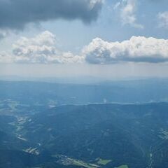Flugwegposition um 10:02:32: Aufgenommen in der Nähe von Altenberg an der Rax, Österreich in 2497 Meter
